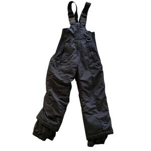 Sport Essentials Black Unisex Snow Bib Kids 4